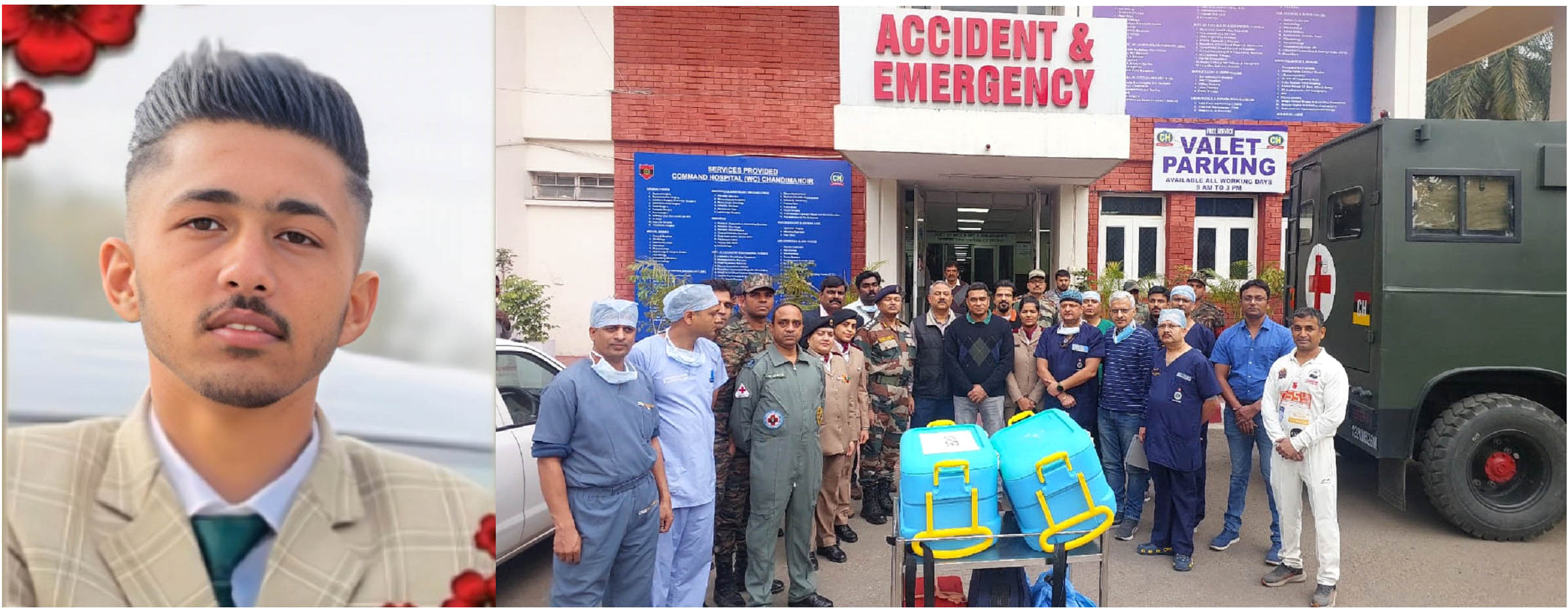 सेना के 18 वर्षीय जवान के बेटे के निस्वार्थ बलिदान ने पांच गंभीर रूप से बीमार मरीजों को नया जीवन दिया